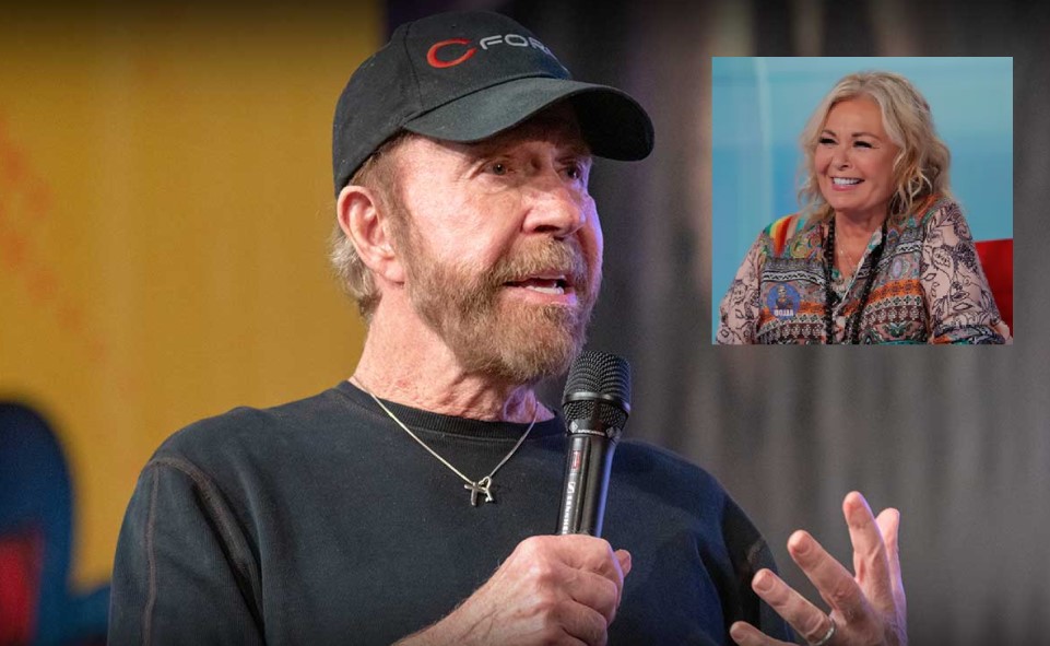 Chuck Norris And Roseanne Barr