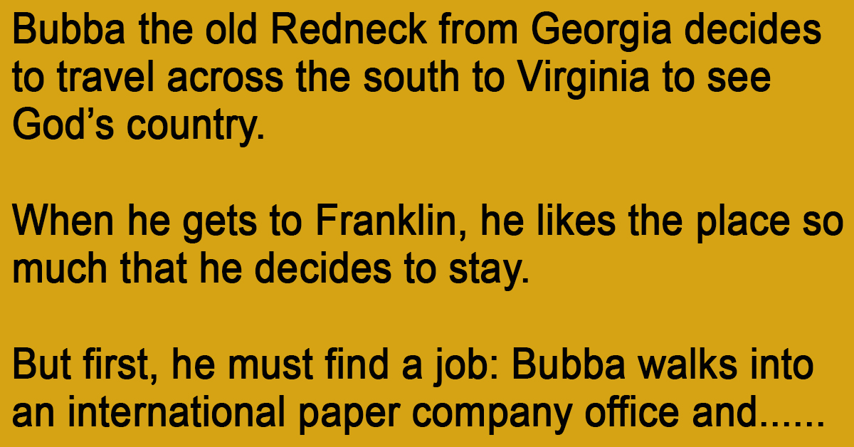 Bubba The Old Redneck From Georgia Decides To Travel (1)