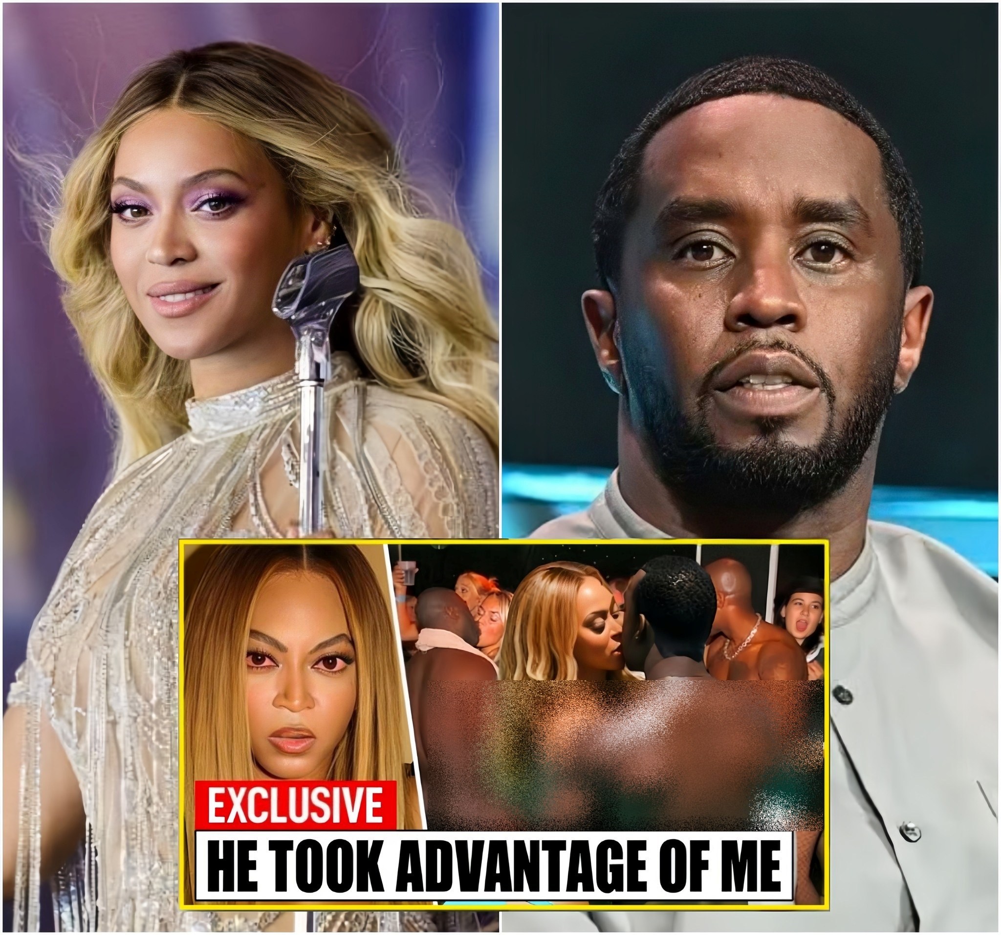 Beyoncé DEVASTATED After Shocking Images from Diddy’s Party Leak: ‘He ...